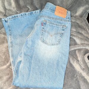 Levi's Light Blue Flare & Wide Leg Jeans (Circa 2005ish)